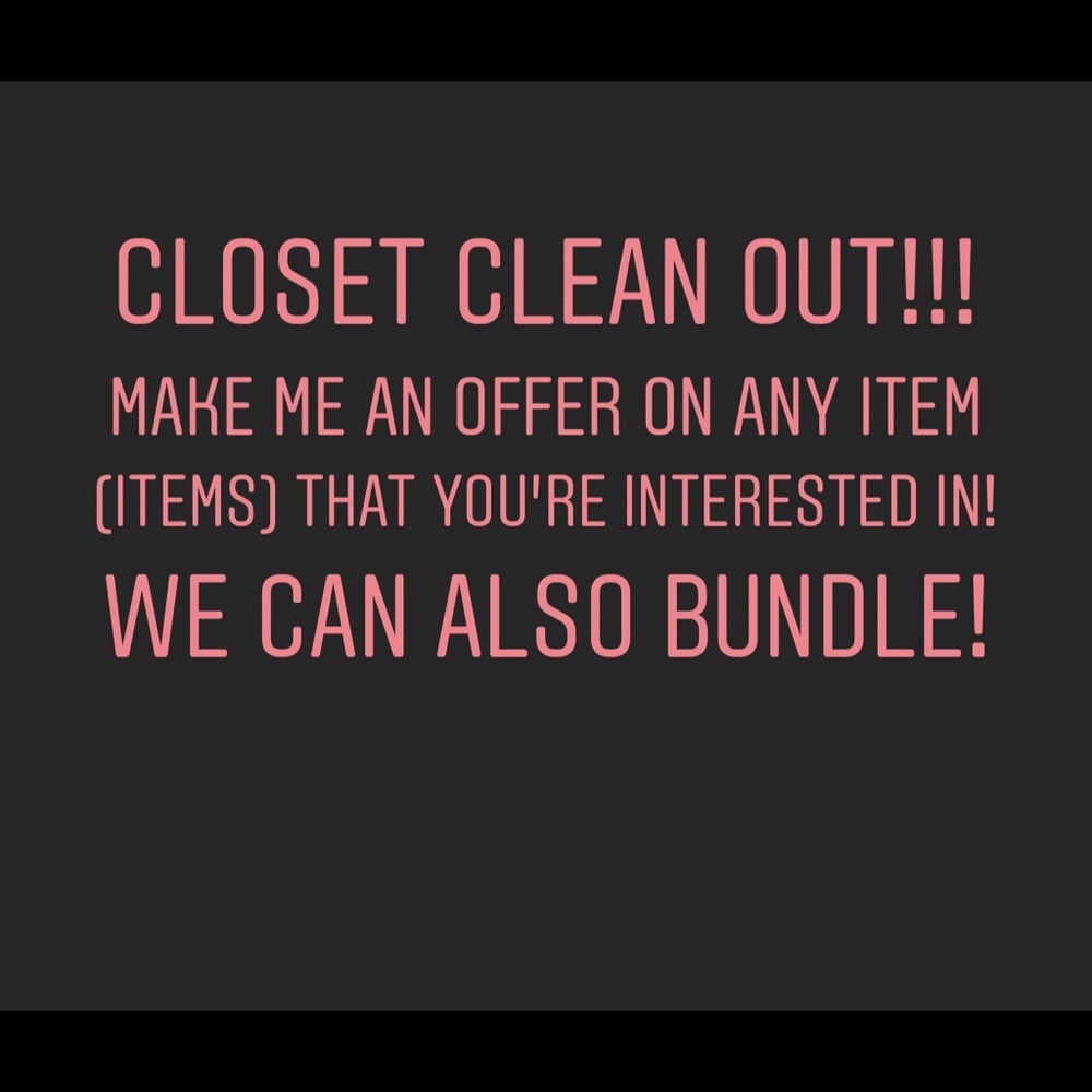MAKE ME AN OFFER!